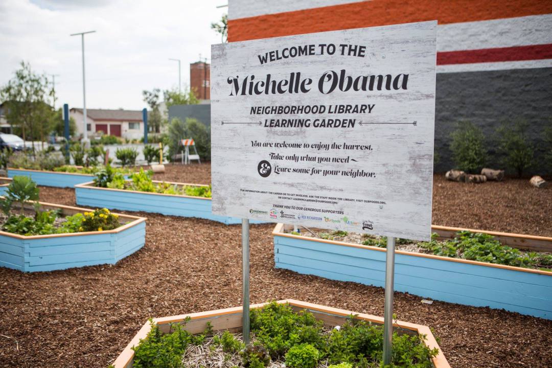 Michelle Obama Library and Gardens Photo