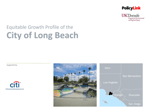 An Equitable Growth Profile of Long Beach